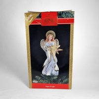 1991 Hallmark Keepsake Angel of Light Tree Topper - Vintage Holiday Elegance