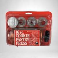 Vintage Mirro 16pc Cookie Pastry Press M-0358-22: Baking Nostalgia Revived