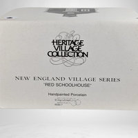 1986 Dept. 56 "Red Schoolhouse" - New England Village Collectible