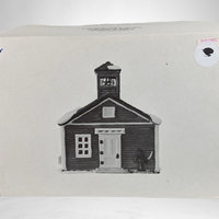 1986 Dept. 56 "Red Schoolhouse" - New England Village Collectible