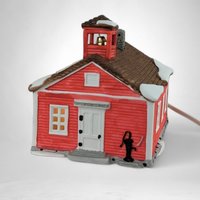 1986 Dept. 56 "Red Schoolhouse" - New England Village Collectible