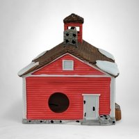 1986 Dept. 56 "Red Schoolhouse" - New England Village Collectible