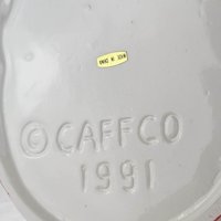 1991 Caffco House of Lloyd Simply Santa Head Candy Bowl/Planter