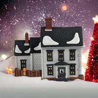 1989 Dept. 56 "Jannes Mullet Amish Farmhouse" - Vintage New England Village Collectible