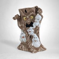 1986 Casper the Friendly Ghost Tealight Candle Holder - Vintage Cartoon Collectible