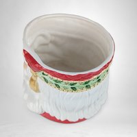 1991 Caffco House of Lloyd Simply Santa Head Candy Bowl/Planter