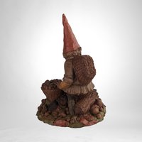 Vintage Tom Clark Gnome Sculpture "Franklin" | 1983 | Signed | 10 inches
