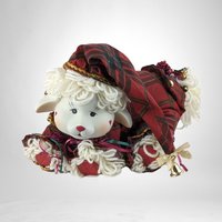 Vintage House of Lloyd Felicity Lamb Plush Shelf Sitter