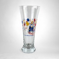 Vintage 1987 Bud Light Spuds MacKenzie Beer Glass - Nostalgic Collectible for Brew Enthusiasts!