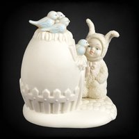 1999 Dept. 56 Snowbunnies 'Guests Are Always Welcome' - Charming Collectible Figurine