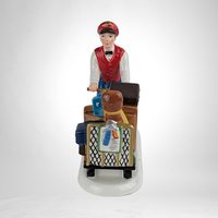 Vintage Dept. 56 'We're Goin By Train' Collectible Figurine - Nostalgic Holiday Delight