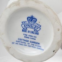 Timeless Charm: Vintage Aynsley Cottage Garden Bud Vase