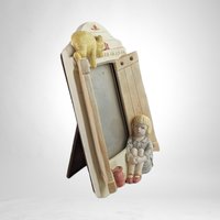 Vintage Charpente Winnie the Pooh and Christopher Robin Picture Fram