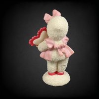 2002 Dept. 56 Snowbabies 'Greetings From Thy Valentine' Figurine - Adorable Collectible for Love and Celebration