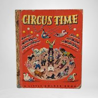 1948 Circus Time Hardcover, Marion Conger