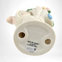 Dept. 56 Snowbunnies "Bee My Baby" Bunny with Flowers