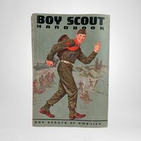 Vintage 1959 Boy Scout Handbook | Norman Rockwell Cover | 6th Edition | Scouting Memorabilia | Gift