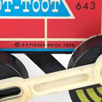 Vintage 1964 Fisher Price Toot Toot Train | Nostalgic Wooden Toy | Childhood Classic | Collectible Toy | Gift for Collectors