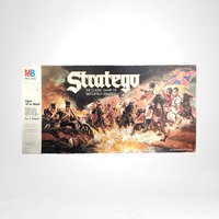 Vintage Stratego Game | 1980s Milton Bradley | Classic Strategy Game