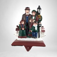 Vintage Cast Iron Stocking Holder | Christmas Stocking Hanger | Your Choice | Fireplace Decor