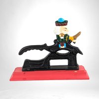 Vintage Cast Iron Nutcracker | 6" Tall | Rustic Kitchen Decor | Functional & Decorative | Unique Gift