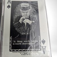 Vintage 1972 W.C. Fields "16 Proven Ways to Cheat Playing Cards" Novelty Deck | Sealed | Fun Gift | Collectible Cards