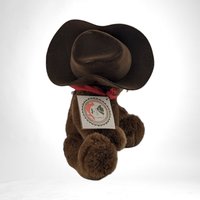 Vintage North Dakota 14" Teddy Roosevelt Teddy Bear