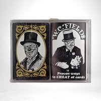 Vintage 1972 W.C. Fields "16 Proven Ways to Cheat Playing Cards" Novelty Deck | Sealed | Fun Gift | Collectible Cards
