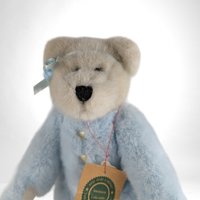 Vintage Boyds Bears "Gwain" 11" Plush Bear in Blue