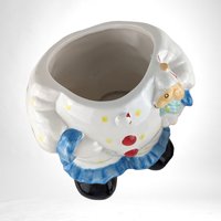 Vintage Ceramic Starry Eyed Clown Cookie Jar | Collectible Kitchen Decor | Fun Cookie Storage | Unique Gift for Collectors