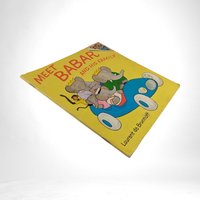 Vintage 1973 "Meet Babar and His Family" Book | Laurent de Brunhoff | Children's Book | Elephant Story