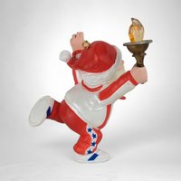 Vintage Patriotic Santa Ornament Lot | 4 Piece Set | Hallmark & Carlton Cards | Christmas Decor | Collectible Ornaments