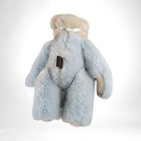 Vintage Boyds Bears "Gwain" 11" Plush Bear in Blue