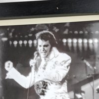 Vintage Royal Doulton Elvis Presley Wall Plaque, "Elvis Vegas", Rock and Roll Memorabilia, Music Decor, Gift for Elvis Fan