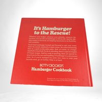 1973 Betty Crocker's Hamburger Cookbook, Hardcover