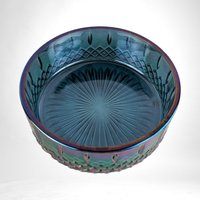 Vintage Indiana Glass Princess Carnival Glass Candy Dish, Iridescent Finish, Collectible Glassware, Home Decor, Gift Idea