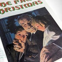 Vintage 1977 Norman Rockwell's Christmas Book | Hardcover | Perfect Gift for Art & Nostalgia Lovers