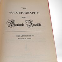 Vintage 1975 Benjamin Franklin Autobiography, Softcover, 36th Printing, Washington Square Press