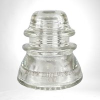 Vintage Hemmingray 42 Clear Insulator