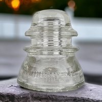 Vintage Hemmingray 42 Clear Insulator