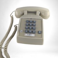 Vintage Premier Touch Tone Telephone | Retro Rotary Phone | 9" Long | Black |  Home Décor | Collectible | Gift | Movie Prop