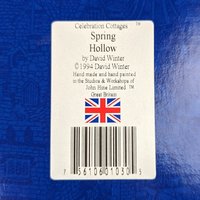 1994 David Winter Cottage "Spring Hollow" | with COA and Original Box | Vintage Collectible