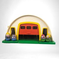 1975 Hasbro Romper Room Weebles Airport Playset