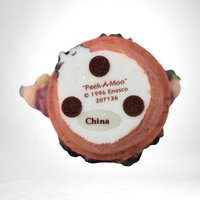 1996 Enesco Mary Moo Moos "Peek-A-Moo" Cow Figurine