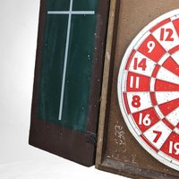 Anheiser Busch Dart Board with Darts