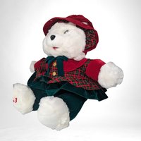 1993 Kmart Charles Dickens Holiday Plush Bear