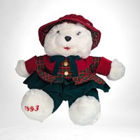 1993 Kmart Charles Dickens Holiday Plush Bear