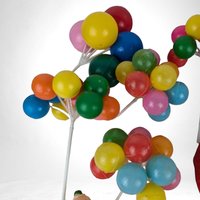 Vintage Clown Cake Decoration and Picks