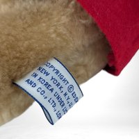Vintage Eden Paddington Bear Plush | 9" Tall | Cuddly Toy | Classic Design | Collectible | Good Condition (Hoodie Loose)