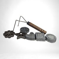 Vintage Nordic Ware Instant Cookies & Patty Shells Iron, Double Rosette and Timbale, Retro Baking